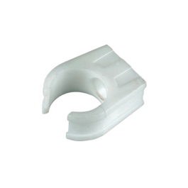 Plastic Pipe Clip 15mm - Push On - (Pack of 10) - (390210)