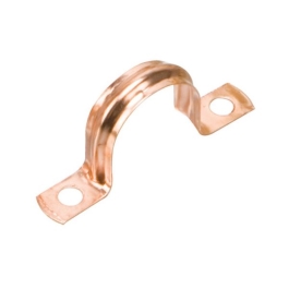 Saddle Clips 15mm - Copper - (Pack of 5) - (PA118P)