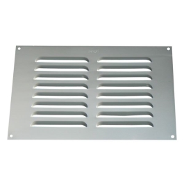 Louvred Vent - Silver - 9" x 6"