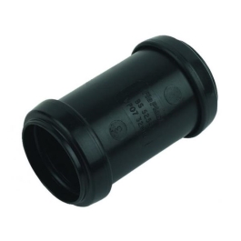 Pushfit Waste - Black 40mm - Straight Connector - (308231)