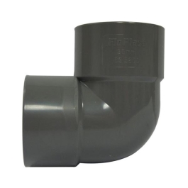 Solvent Weld 40mm - Grey - 90D Bend - (308730)