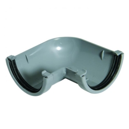 Rainwater Grey Gutter Angle - 90D x 76mm - (66026002)