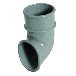Rainwater Grey Pipe Shoe 50mm - (66026010)