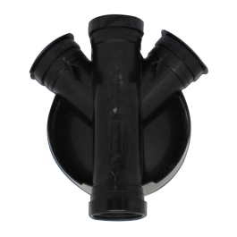 Underground Chamber Base 320mm - 3 Outlets