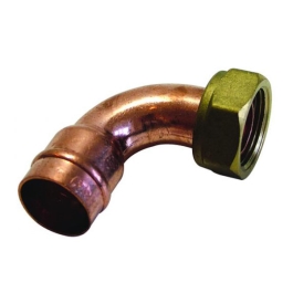 Solder Ring - Bent Tap Connector - 15mm x 1/2" - (Pack of 2) - (339308)
