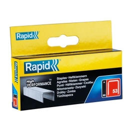 Rapid 53 Staples - 12mm Boxed - (2500) 