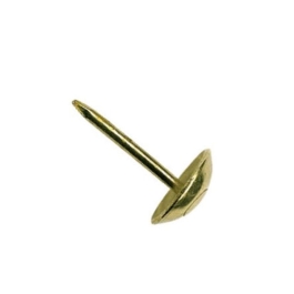 Upholstery Nails - Brassed - (Pack of 40) - (005663N)