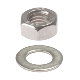 Hexagonal Nuts & Washers M12 - (Pack of 5) - (015136N)