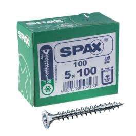 Spax Wirox Pozi Screws - 5.0 x 100mm - (100)