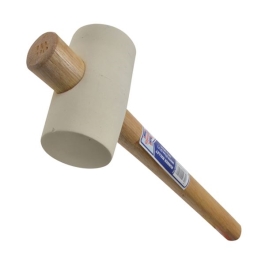 Faithfull Rubber Mallet 20oz - White