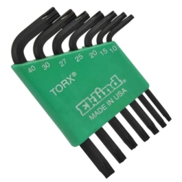 Eklind Torx Key Set (7) - Short Arm - (T10-T40) - (EKL10807)