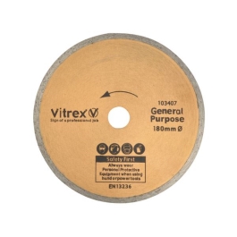 Vitrex Diamond Tile Blade - 180mm