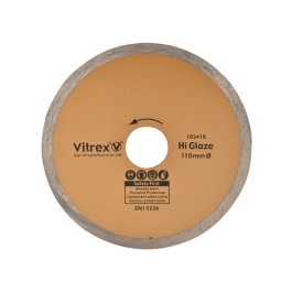 Vitrex Diamond Tile Blade - 110mm Hi-Glaze