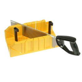 Stanley Mitre Box & Saw - Clamping