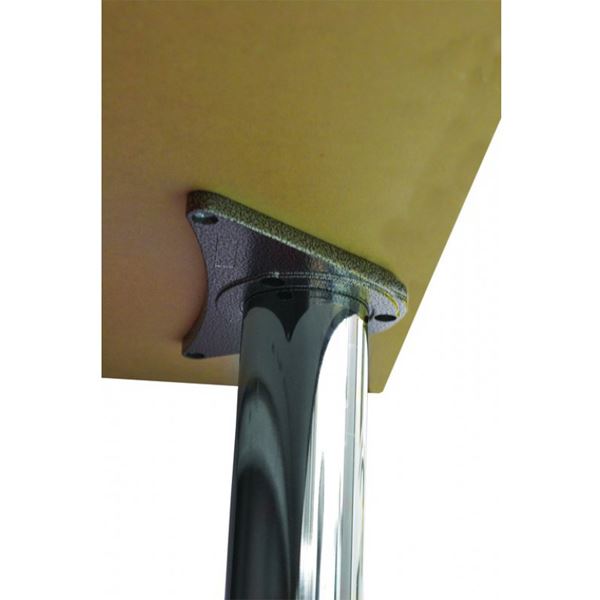 Worktop Support Legs - Chrome - 60mm x 870mm