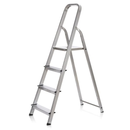 Step Ladder - 4 Tread - Aluminium