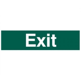 Exit Sign - PVC - (200mm x 50mm)