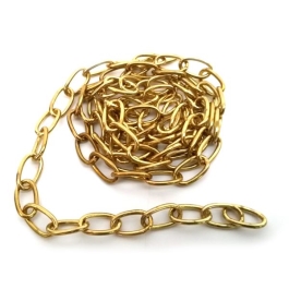 Decorative Chain 2.5mm - Brass Plated - (CL25BP)