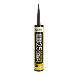 Everbuild EB25 - Sealant & Adhesive - Black