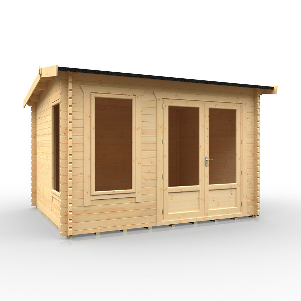 The Kerr - 44mm Log Cabin - 12Ft Length x 10Ft Width