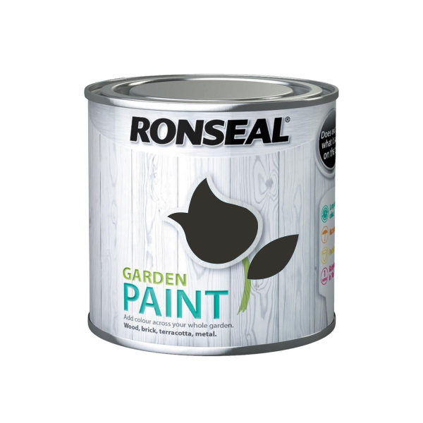 Ronseal Garden Paint 2.5Lt - Charcoal Grey