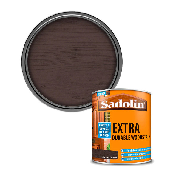 Sadolin Woodstain 1Lt - Extra - Dark Palisander