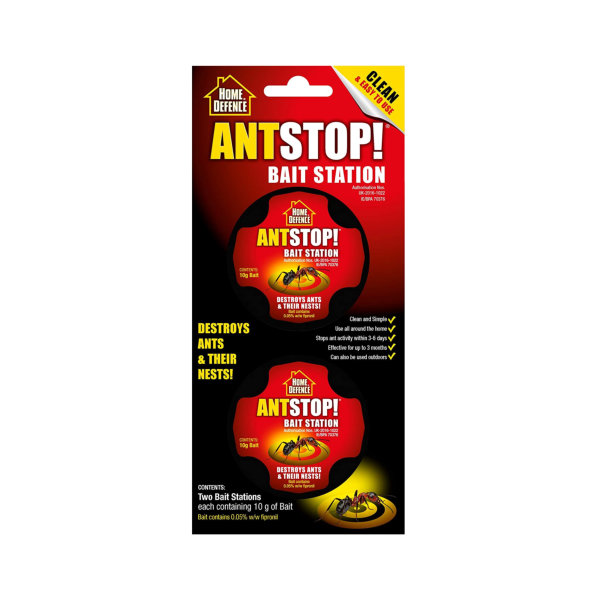 Home Defence - Ant Clear Bait Station  (2 x10g)