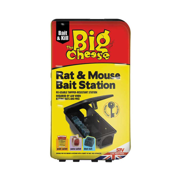 STV Big Cheese Rat & Mouse Bait Station