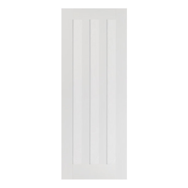White Idaho 3-Panel Door - All Sizes