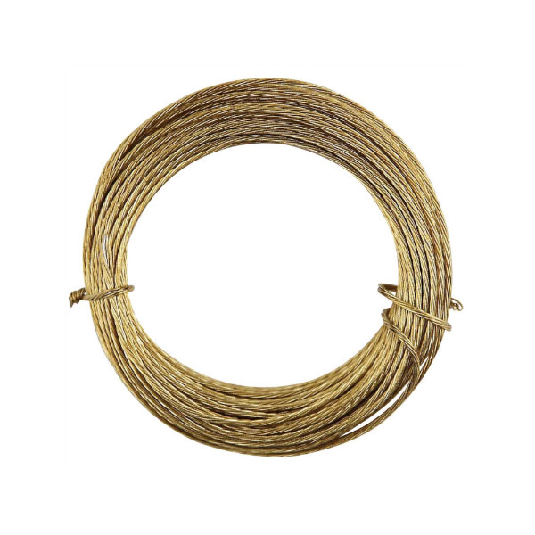 Picture Wire 6Mt - Brass - (003188N)