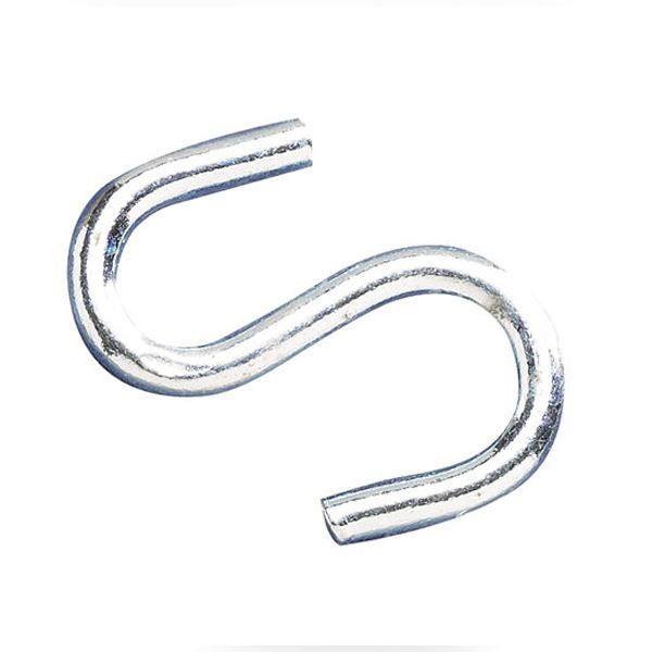 S-Hooks 3mm - Zinc Plated - (39-032)