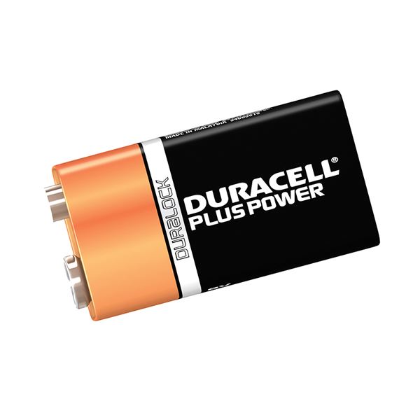 Duracell Battery - 9V Plus Power