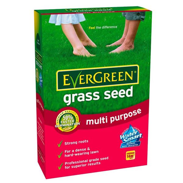 Miracle-Gro Evergreen - Lawn Seed 1.68g - (56 Sq/Mt)