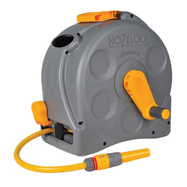 Hozelock Compact Reel + 25Mt Hose & Nozzle - (2415)