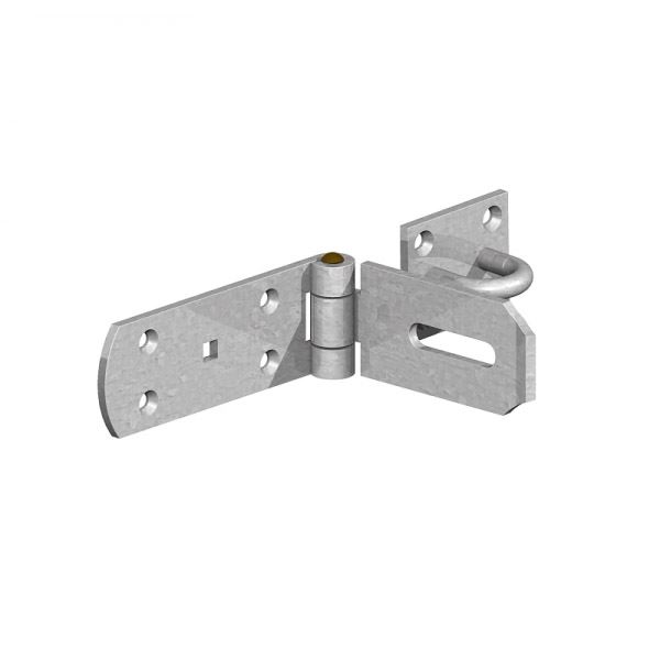 Gate Mate - Hasp & Staple 200mm - Heavy Duty - Galvanised
