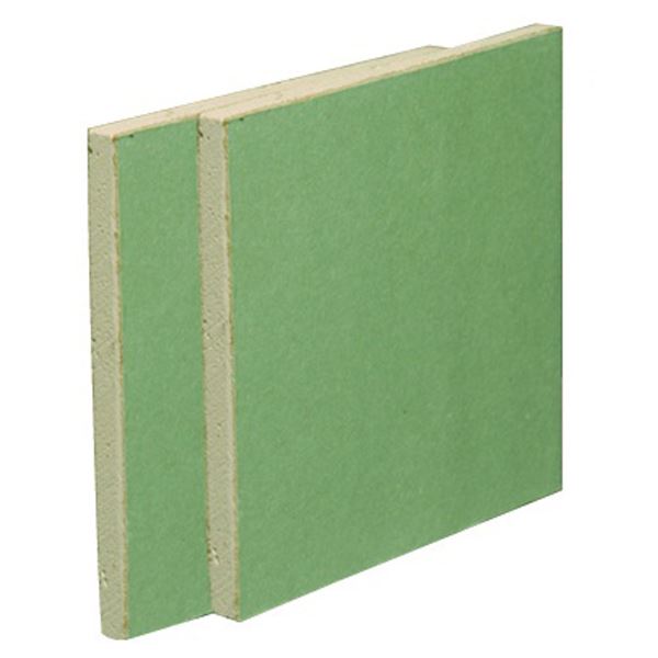 Plasterboard - Moisture Resistant - 2.4Mt x 1.2Mt x 12.5mm - (Green)