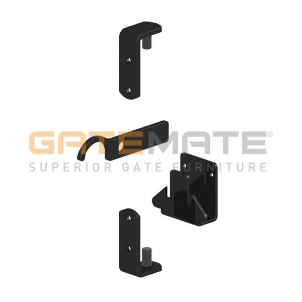 Gate Mate - Metal Gate Fixing Kit - Black