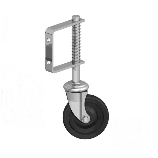 Field Gate - Spring Loaded Gate Wheel - 280mm - Galvanised